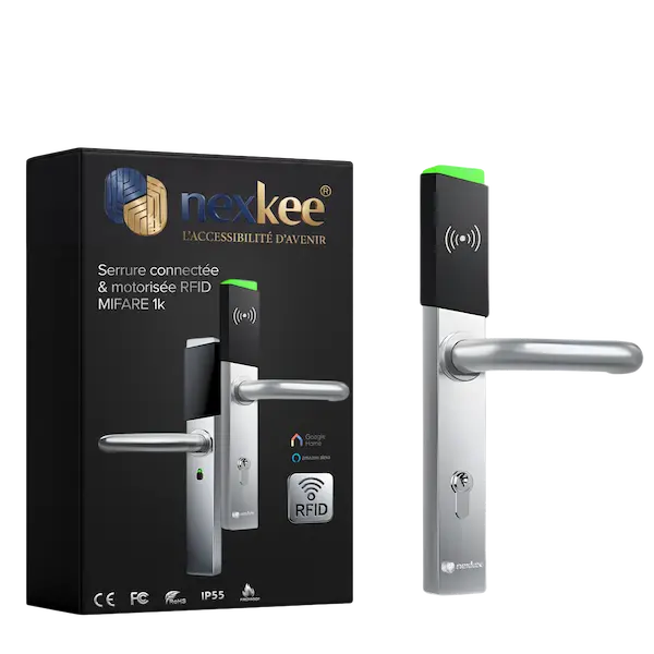 OneKee Pass — cylindre connecté motorisé pour locaux sensibles